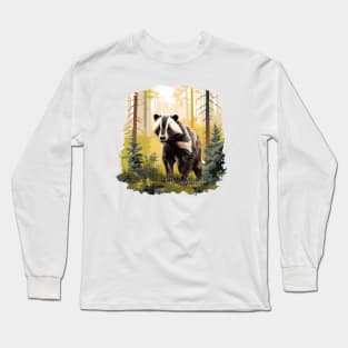 Badger Lover Long Sleeve T-Shirt